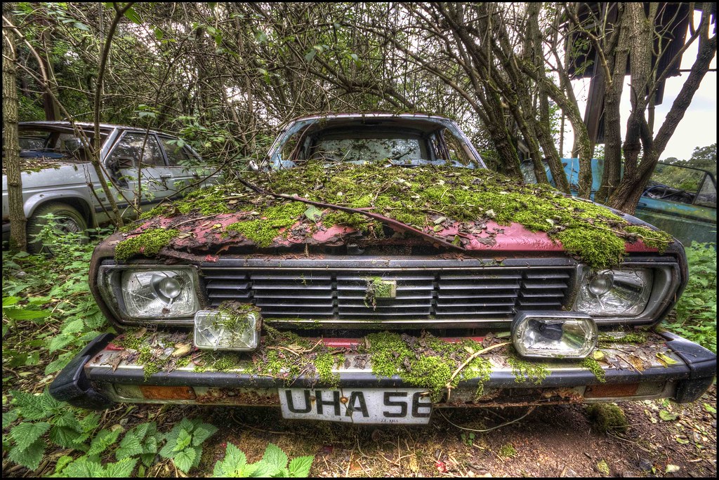 Abandoned Car Graveyard Pour une image de meilleure qu 