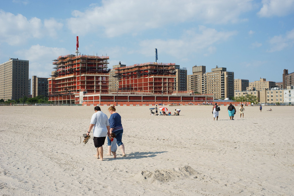 Construction | 7/14/2018 Construction in Coney Island near ...
