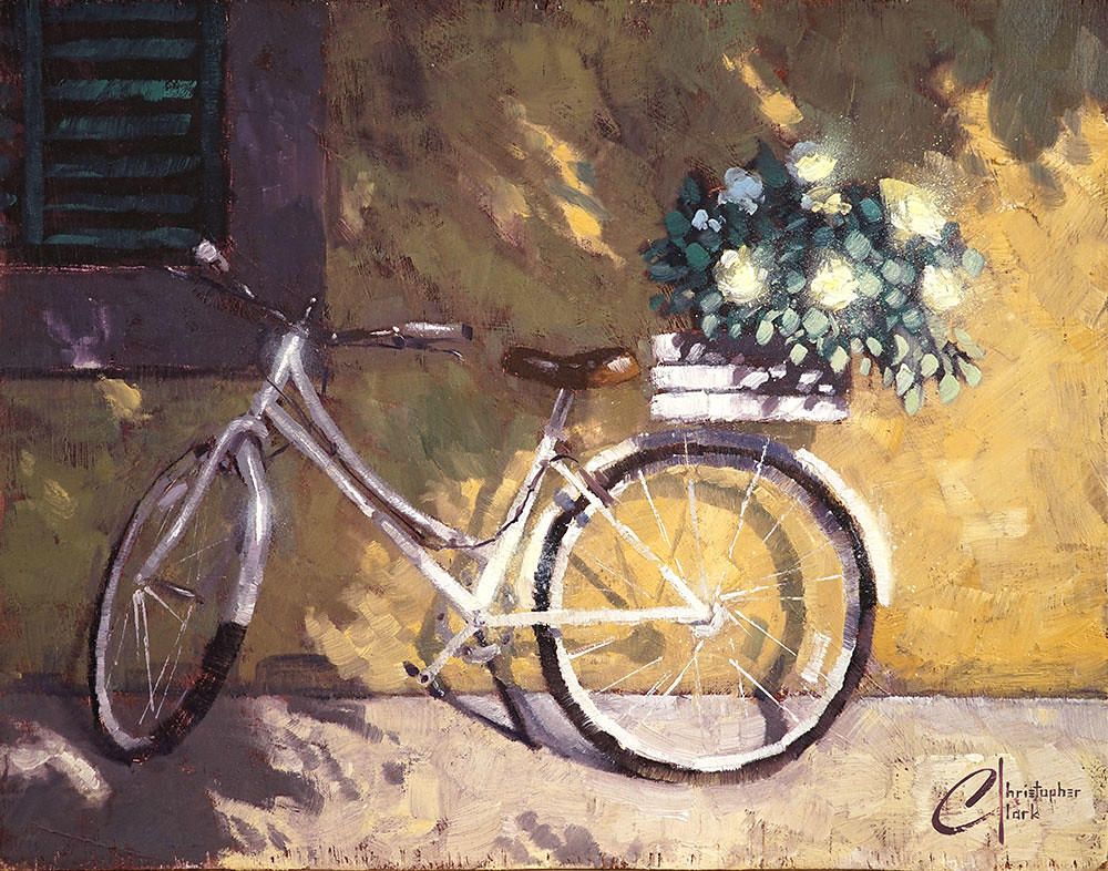 Italian Bicycle with Flowers
