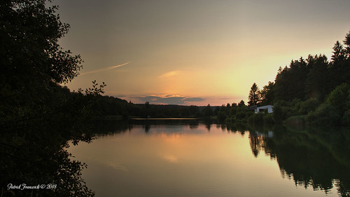 couchédesoleil sunset meuse calme lac
