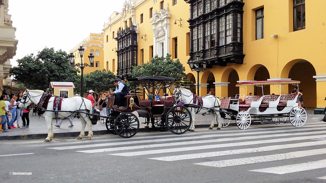 Hevoskärryt Limassa