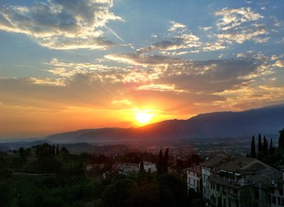 Sunset over Asolo