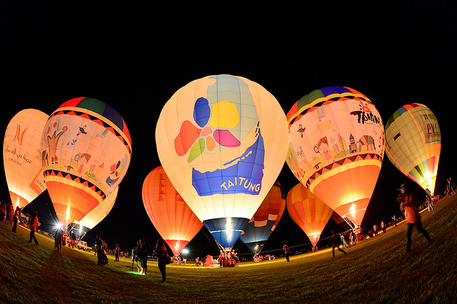 2012鹿野高台熱氣球嘉年華 Taiwan Balloon Festival