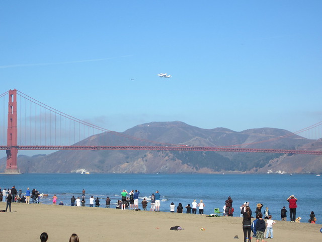 San Francisco Space Shuttle Flyover