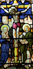 Mary and John at the foot of the cross
