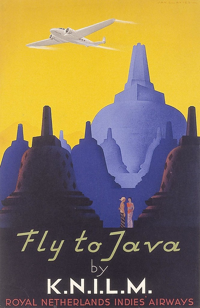 Fly to Java by KNILM. 1938