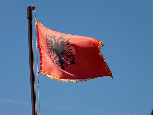 Albania Butrind | Albania Butrind - Albanian national flag | Michael ...