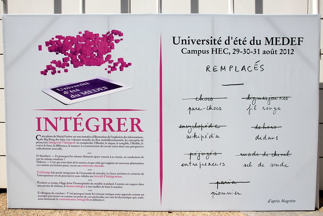 Université d'Eté du Medef 2012