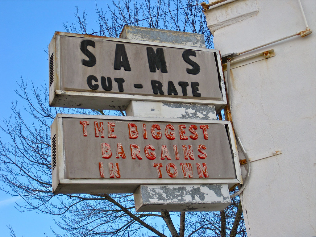 Sam Cuts Sams Cut-Rate, Meridian, MS | Sam's Cut-Rate store in Meridi… | Flickr