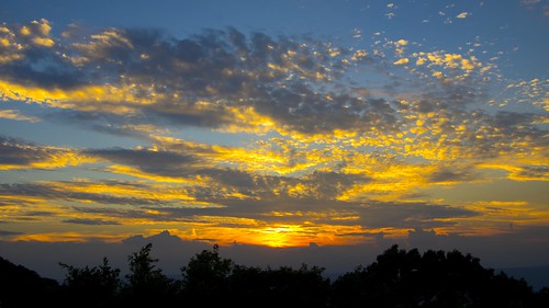 shenandoah national park skyland sunset dusk nature sky clouds beautiful wonderful nice