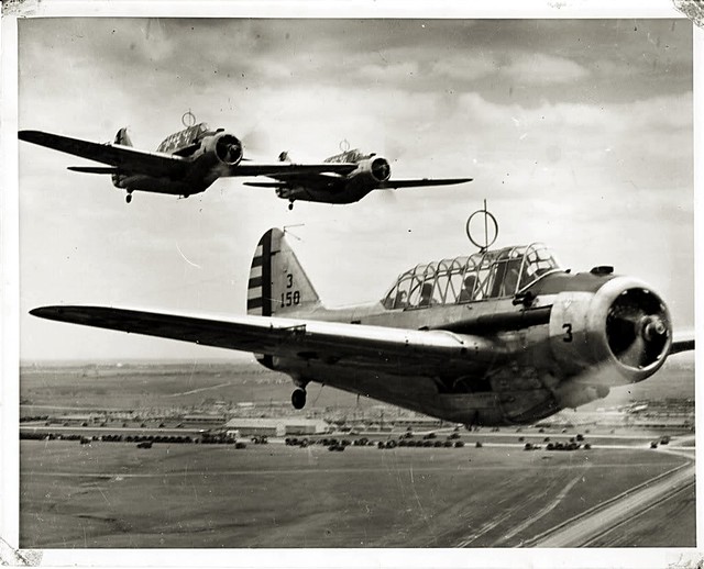 North American O-47's at Fort Sill, OK, circa 1940