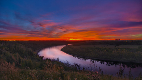 Sunset by jordanschulz, Alberta September Sunset