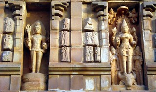 Brihadeeshwara Temple detail, Thanjavur