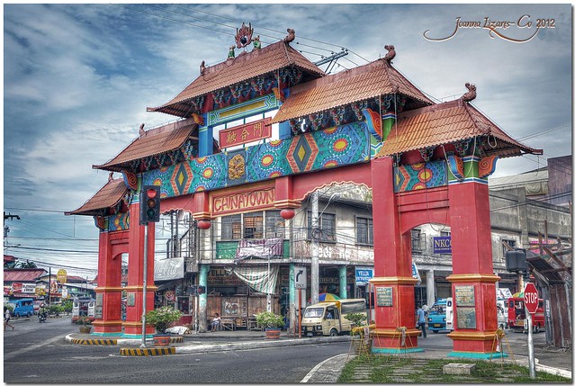 The Unity Archway in Davao Chinatown
