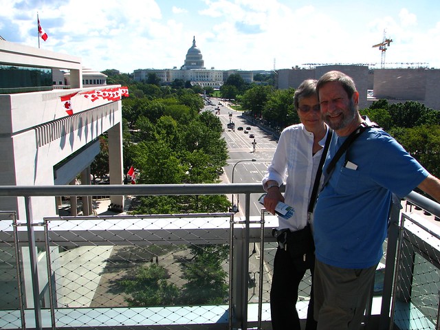 Milt and Abby from Newseum