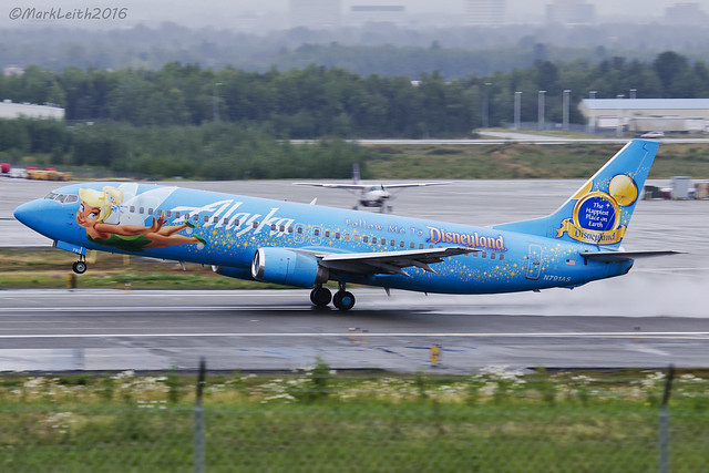 Alaska Airlines, Boeing 737-490, N791AS.