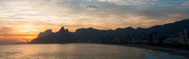 Postcard , Rio! | Sunset | Arpoador beach
