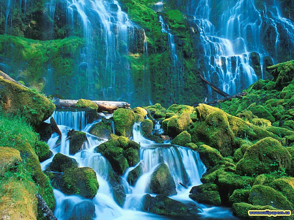 3d nature wallpaper-waterfall-wallpaper | fidelito ortega gomez | Flickr