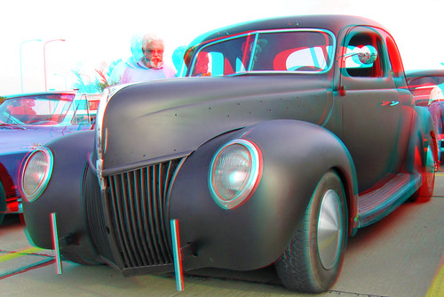 JimF_08-22-12_0027a Singing Hills McDonald's by jimf0390, View with 3D red/cyan glasses
stereoscopic stereophoto 3d anaglyph iowa stereo carshow siouxcity red