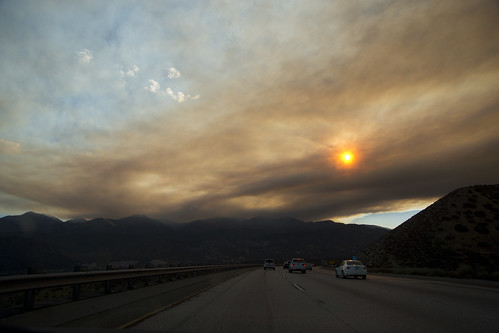 california red arizona sun mountain mountains clouds fire smoke 15 east
