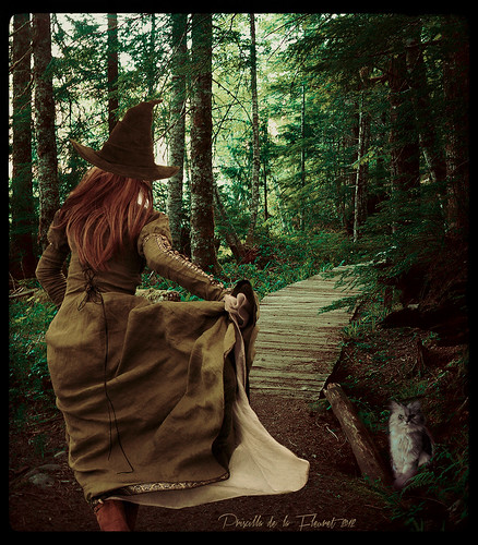 Running into forest | Created for: Faestock Challenge #50 Ma… | Flickr