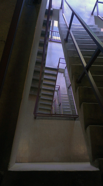 Stairwell, Reiss Science Building