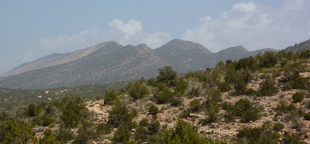 A look towards Wanu Makhlouf (Djebel Makhlouf), Ah Frah