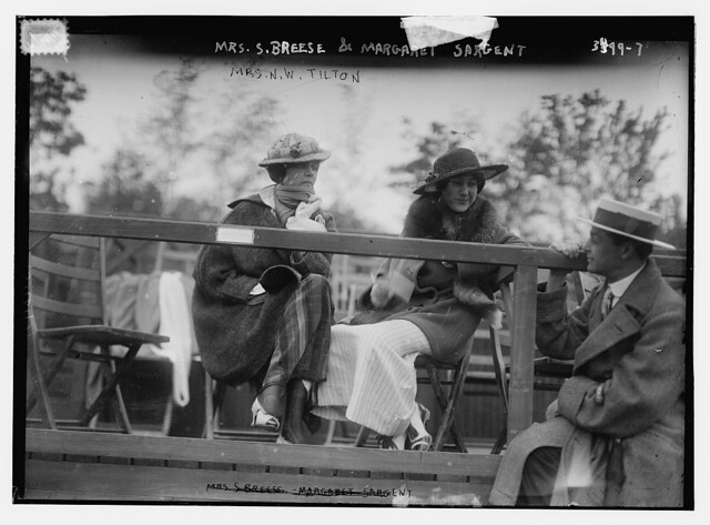 Mrs. S. Breese (Mrs. N.W. Tilton) and Margaret Sargent  (LOC)