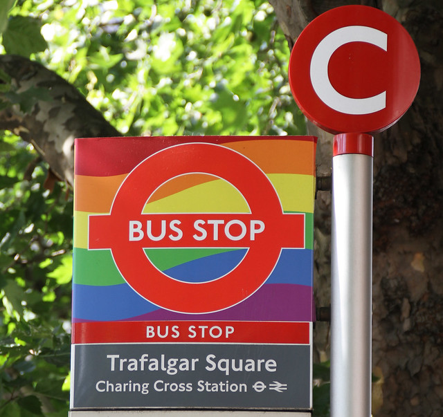 Rainbow Bus Stop