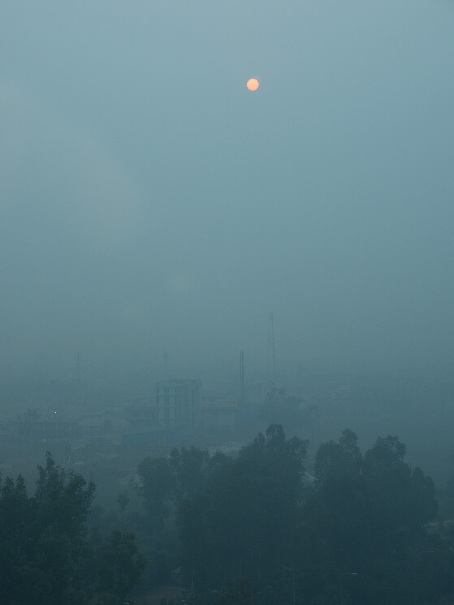 Smoggy Sunrise