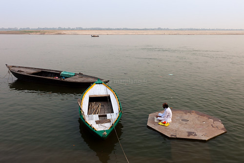 Boats, Varanasi | by Marji Lang Photography
