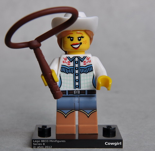 Lego 8833 Minifigures Series 8-04 Cowgirl | by KatanaZ