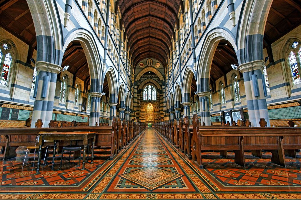 Interior of St Paul's Anglican Cathedral Melbourne Flickr