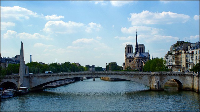 Seine, Tour Eiffel et Notre Dame