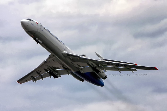 Pulokovo Tupolev TU-154 departing FRA (RA-85863)