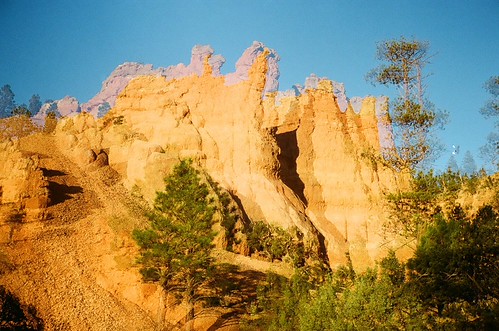 seismic! by EllenJo, (accidental double exposure)sunset west 35mm utah doubleexposure rangefinder september adventure vin