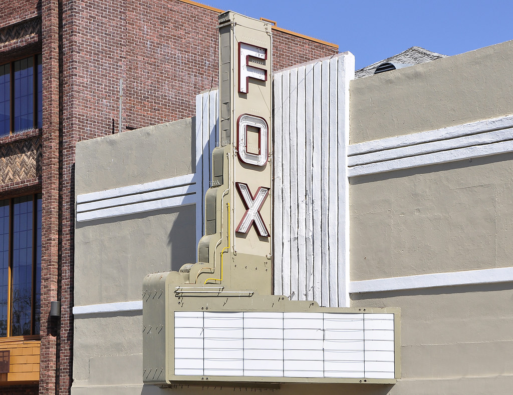 Paso Robles, Ca. | Fox Movie Theater - 1400 block of Spring … | Rick