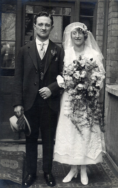 Wedding couple about 1930