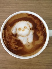 Today's latte, @xaxtsuxo.