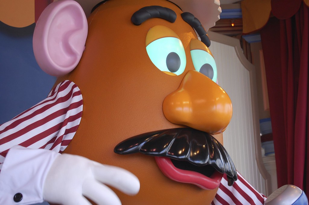 Mr. Potato Head in Profile | Toy Story Midway Mania Paradise… | Flickr