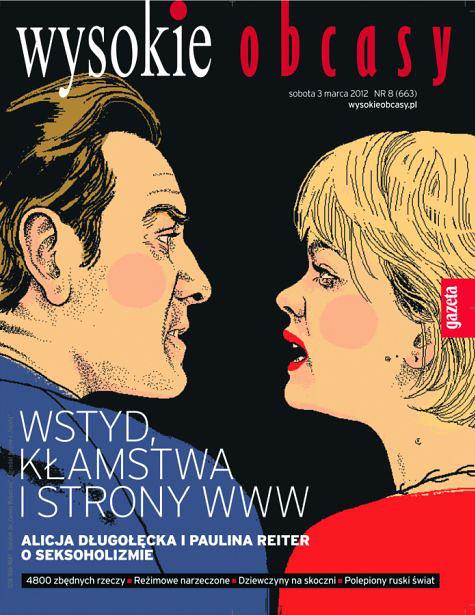 Shame - Wysokie Obcasy #8 (663) cover, 3 Mar 2012