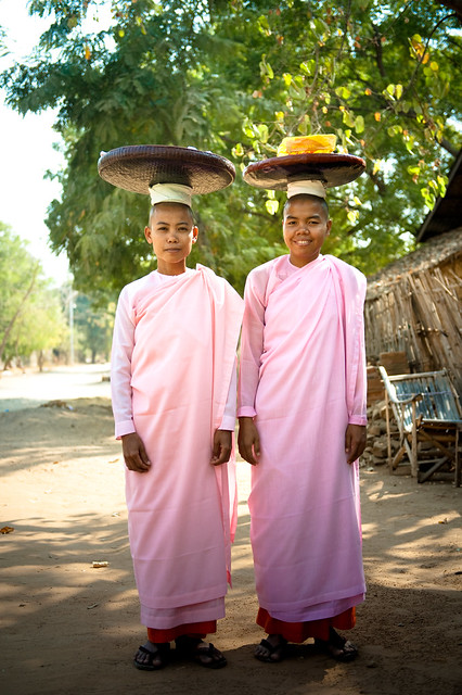 Nuns in Myanmar