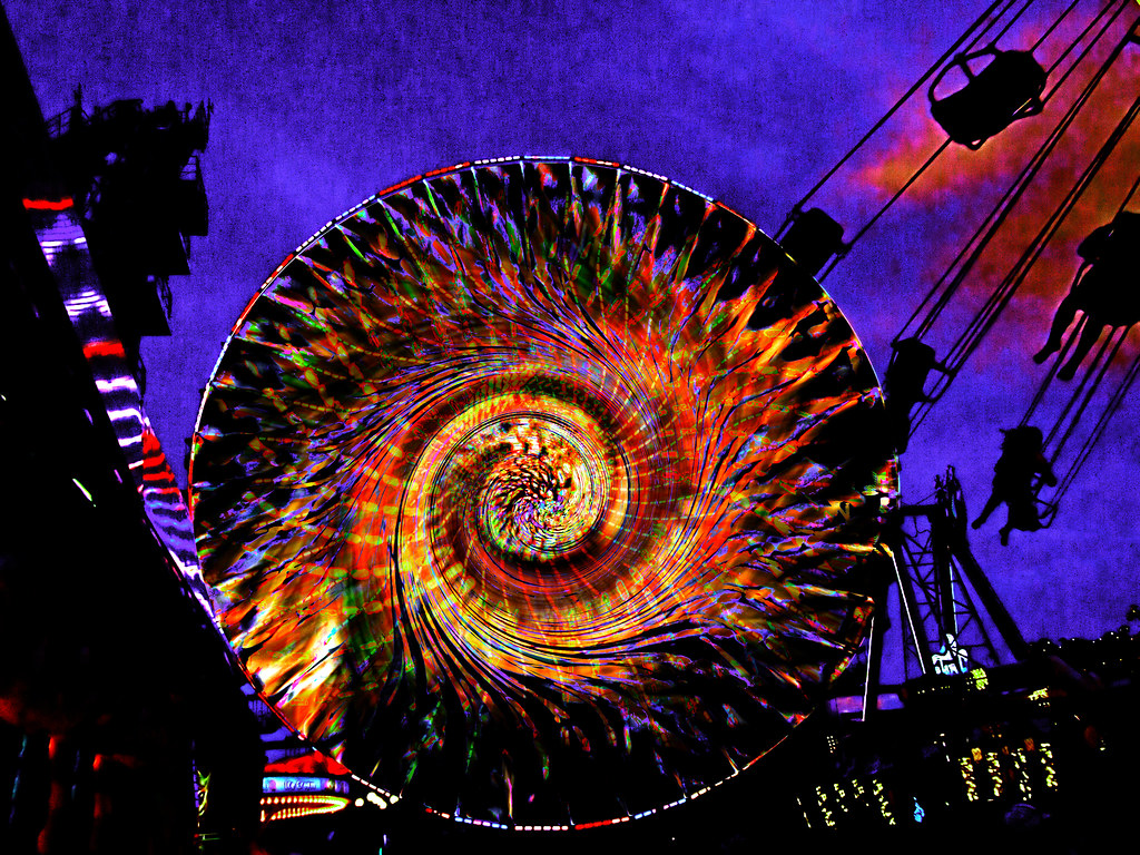 Wildwood Ferris Wheel at Warp Speed