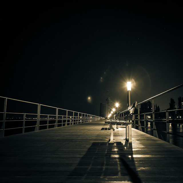 Promenade at nite