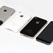 Four Generations of iPhone: Original + 3G + 4 + 5