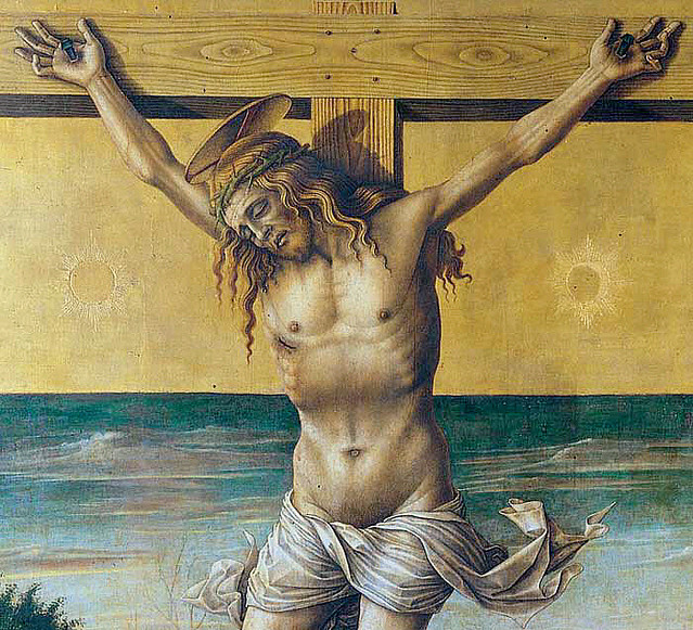 Carlo Crivelli - Crucifixion, detail