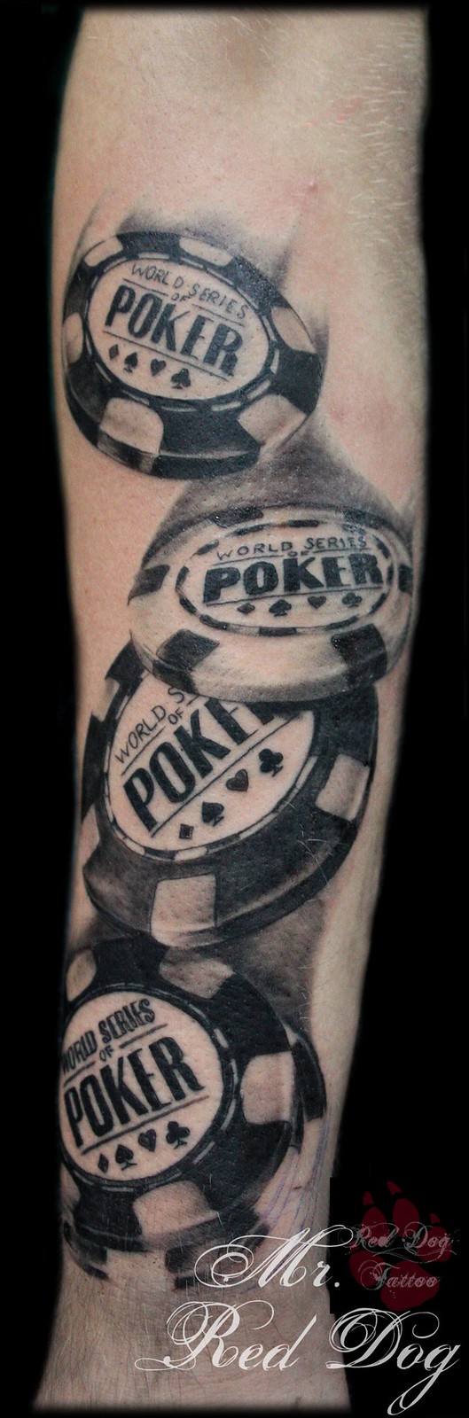 Top more than 66 poker chip tattoo  incdgdbentre