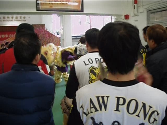 Traditional Lion Dance (long) in Tai Po