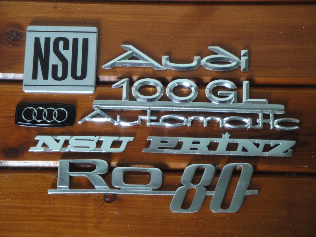 Audi-NSU car badges