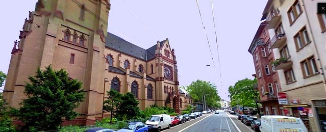 3 - Seckenheimer Straße - Heilig Geist Kirche - links - 2012